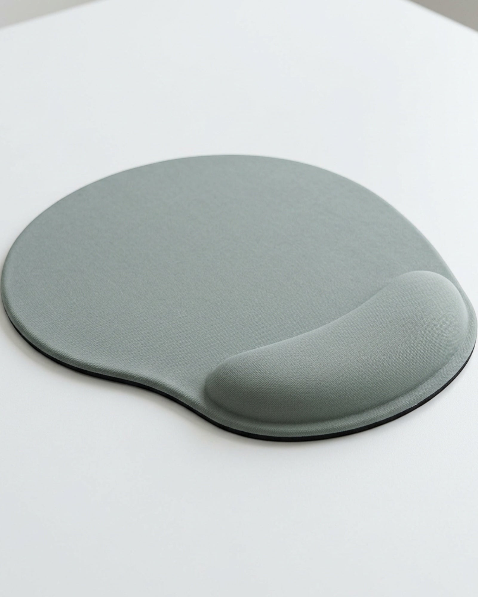Bwkxg Contoured Memory Foam Wrist-Rest Mouse Pad Sage Gray - Lifestyle view