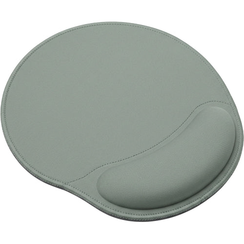 Bwkxg Contoured Memory Foam Wrist-Rest Mouse Pad Sage Gray - Product view
