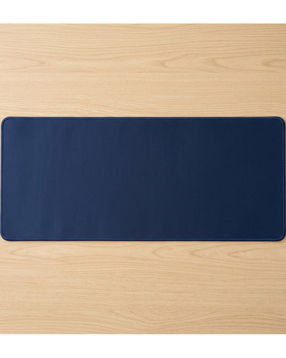 Bwkxg Extended Micro-Weave Desk Mat 850 x 350 mm Navy - Lifestyle view
